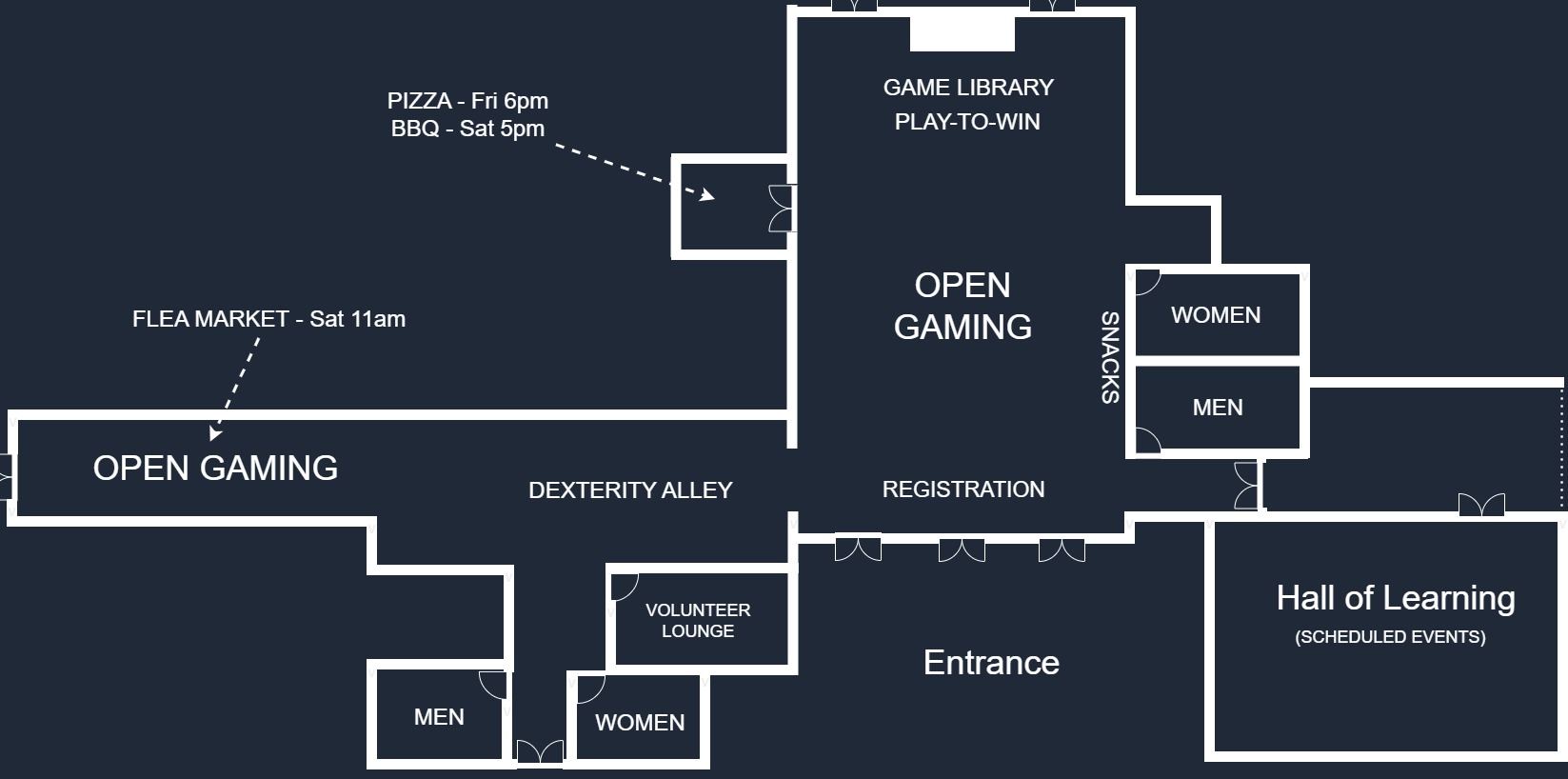KennyCon Venue Map